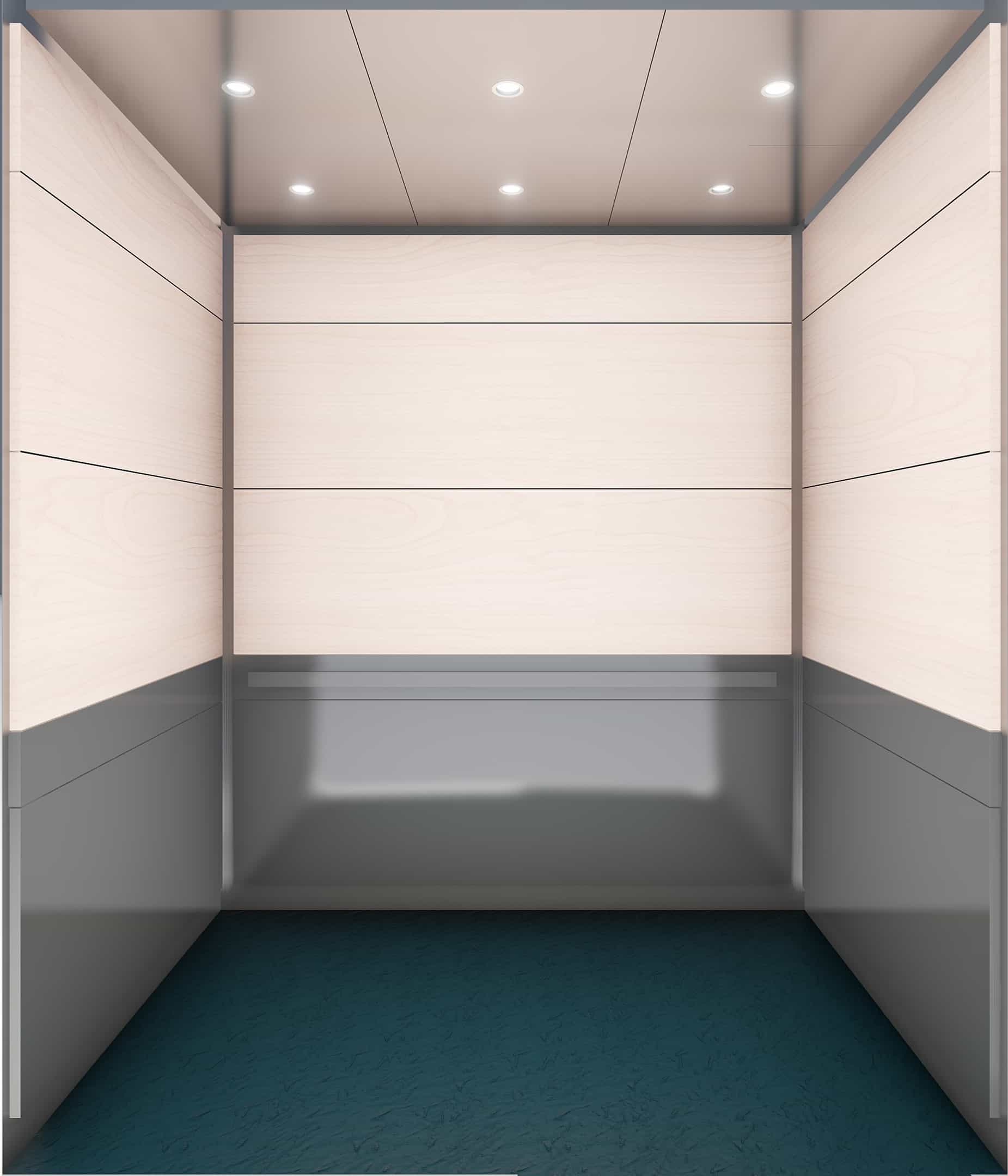 Traditional Mahogany Elevator