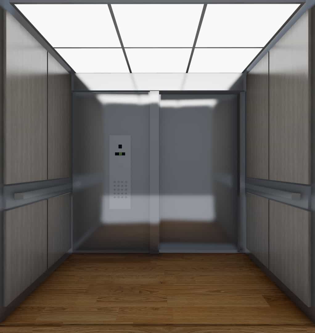 Elevator cab design 1